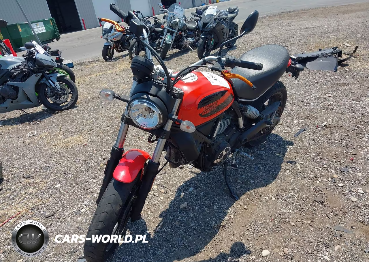 2016 Ducati Scrambler VIN:ML015AXG5GT000079 - 2