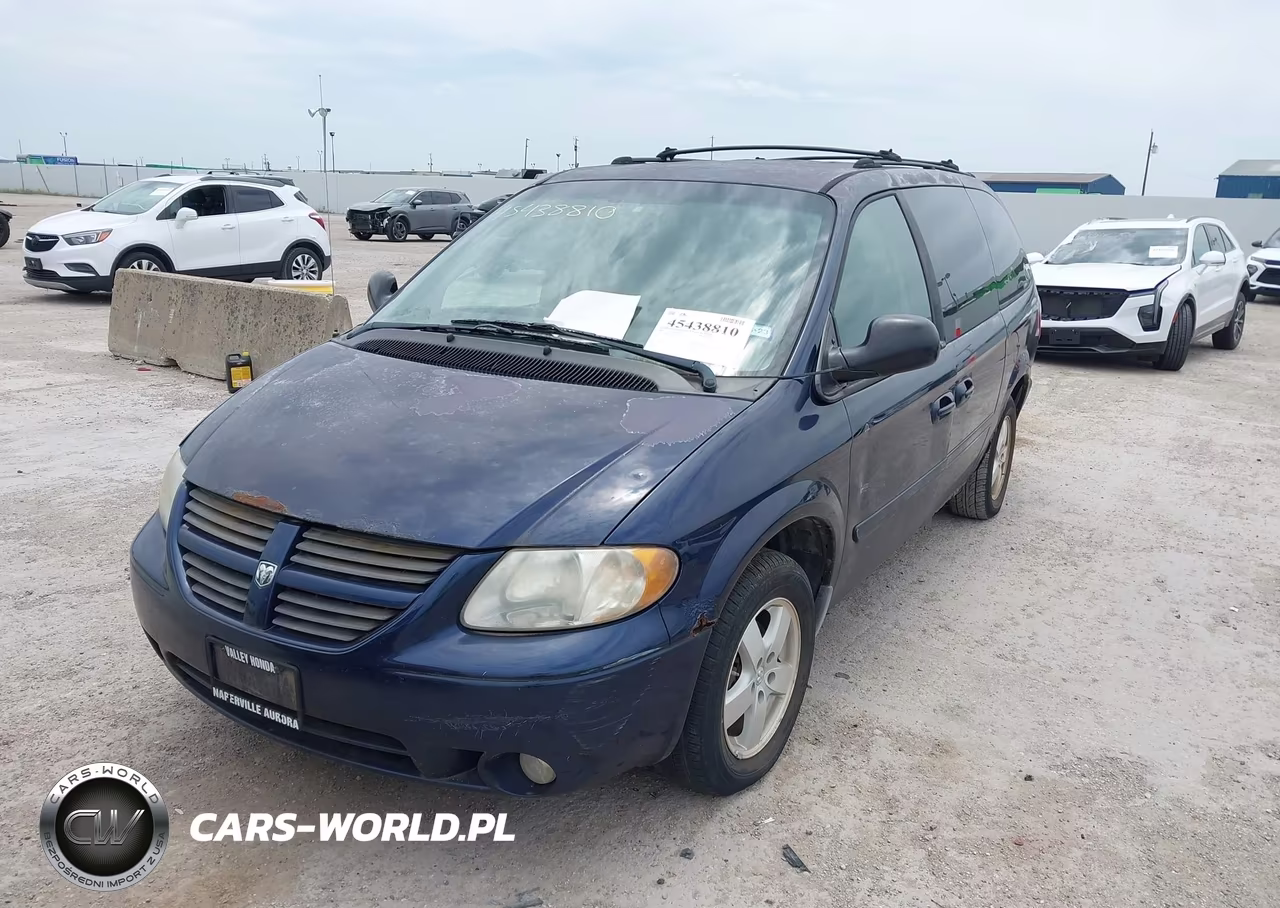 2005 Dodge Caravan Sxt VIN:2D4GP44L25R316179 - 2