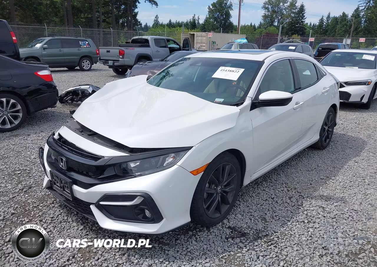 2020 Honda Civic Ex VIN:SHHFK7H61LU420358 - 2