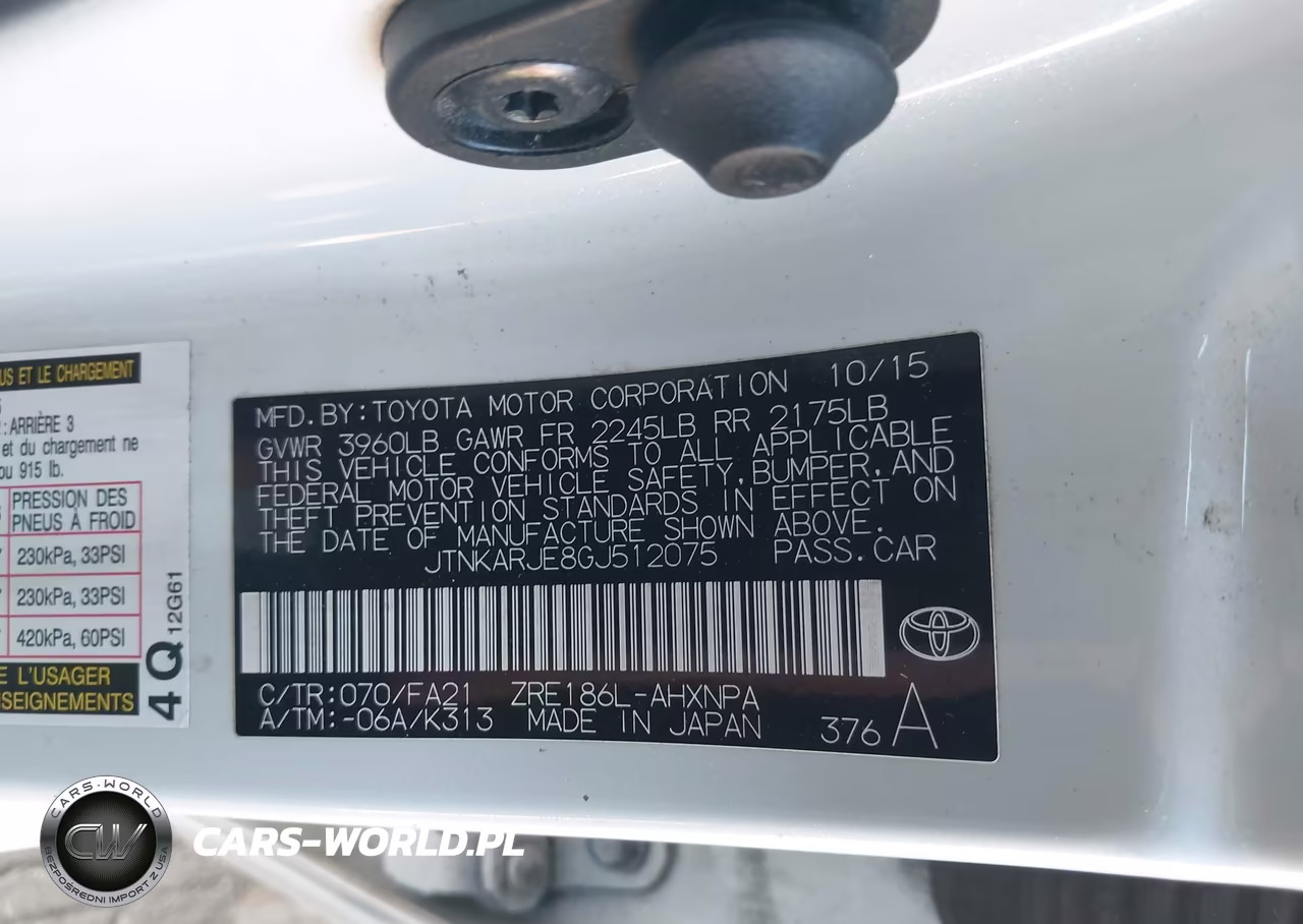 2016 Scion Im VIN:JTNKARJE8GJ512075 - 9