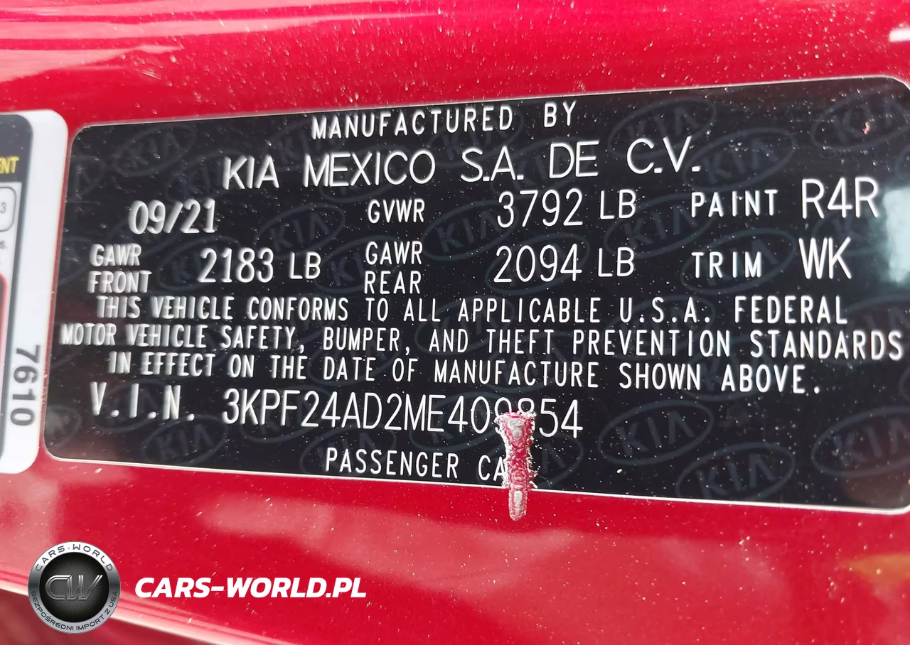 2021 Kia Forte Lxs VIN:3KPF24AD2ME409854 - 9