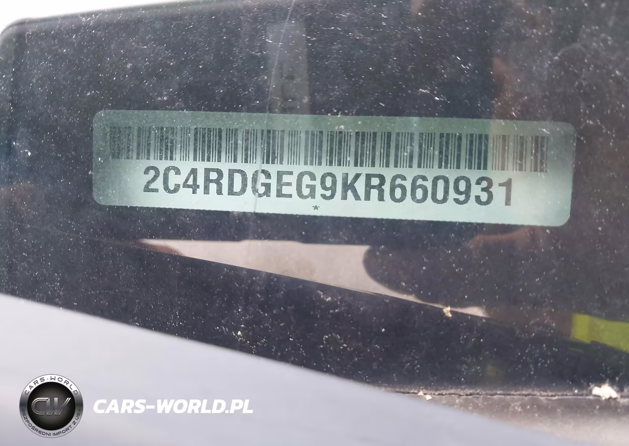2019 Dodge Grand Caravan Gt VIN:2C4RDGEG9KR660931 - 9