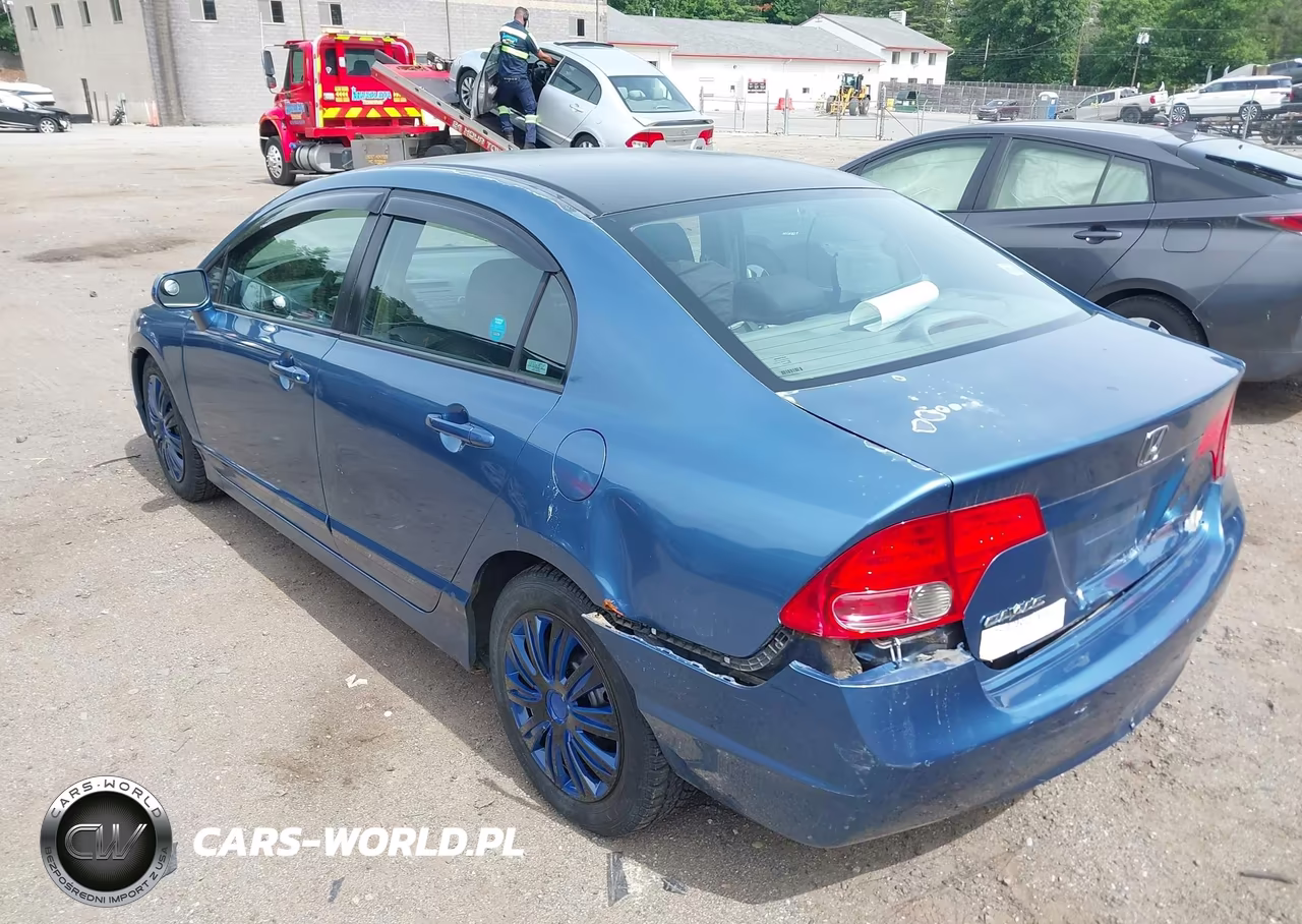 2008 Honda Civic Lx VIN:2HGFA16578H535559 - 3