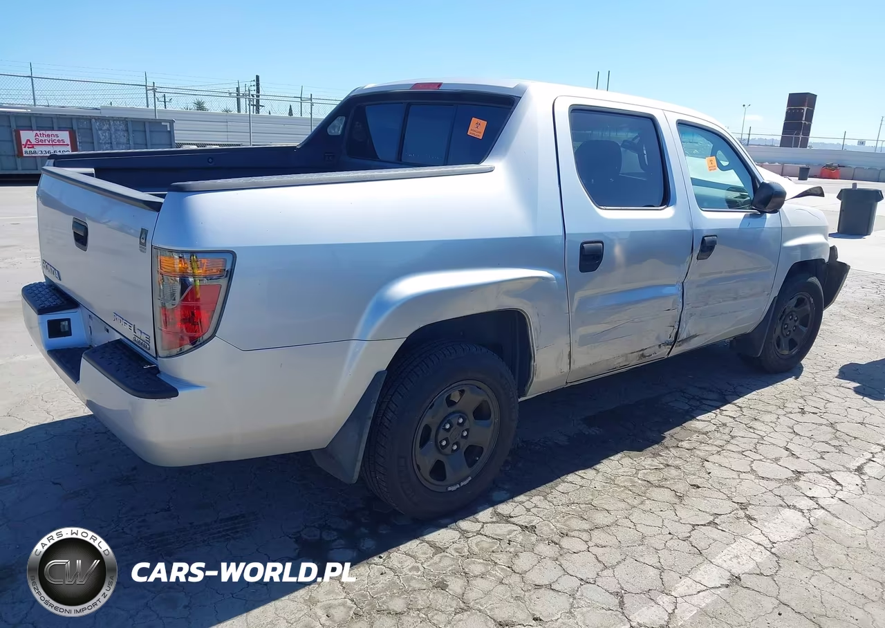 2007 Honda Ridgeline Rt VIN:2HJYK16257H513550 - 4
