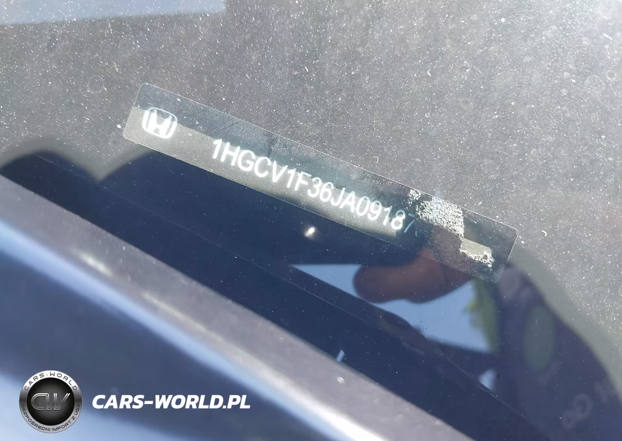 2018 Honda Accord Sport VIN:1HGCV1F36JA091875 - 16