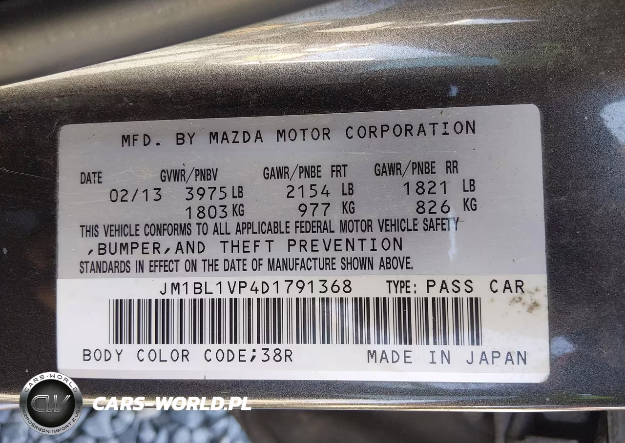 2013 Mazda Mazda3 I Touring VIN:JM1BL1VP4D1791368 - 9