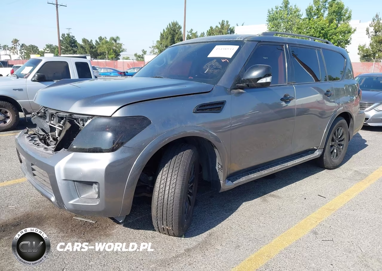 2019 Nissan Armada Sv VIN:JN8AY2ND2K9089285 - 2