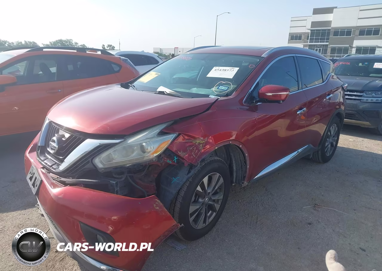 2015 Nissan Murano Sl VIN:5N1AZ2MG9FN279002 - 2