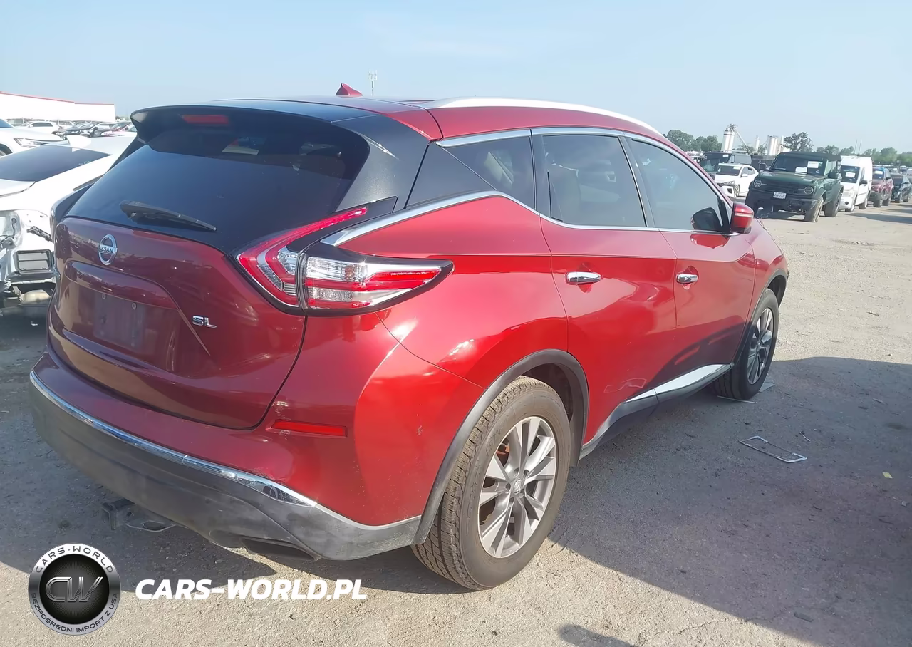 2015 Nissan Murano Sl VIN:5N1AZ2MG9FN279002 - 4