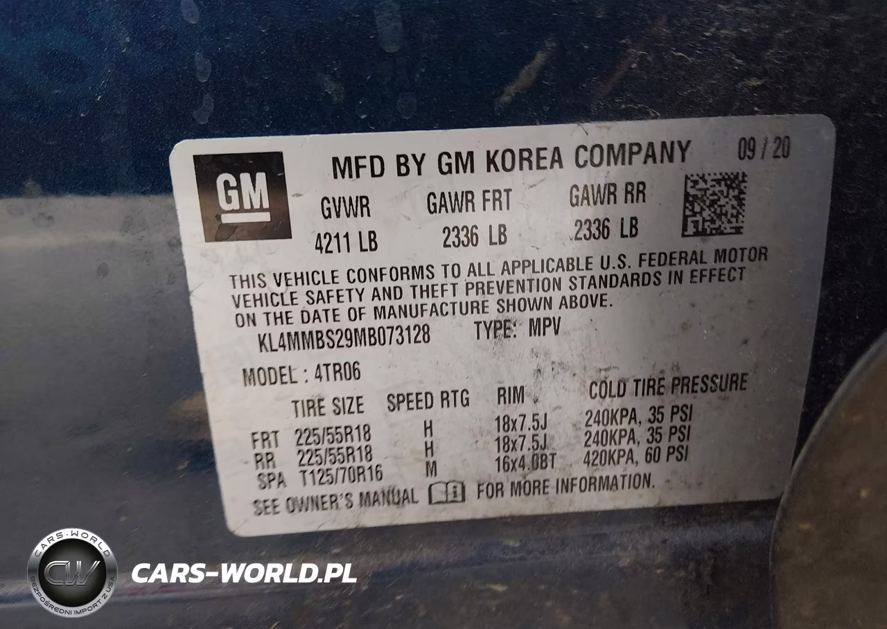 2021 Buick Encore Gx Fwd Preferred VIN:KL4MMBS29MB073128 - 9
