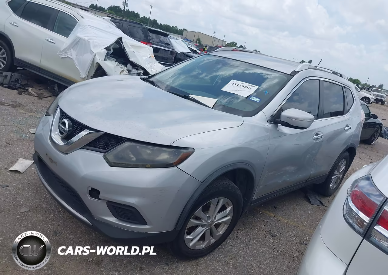 2015 Nissan Rogue Sv VIN:KNMAT2MT5FP548670 - 14