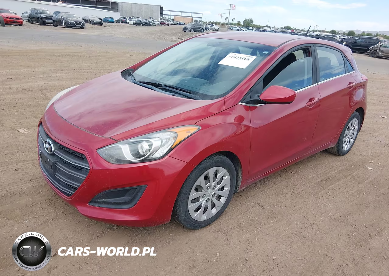 2017 Hyundai Elantra Gt VIN:KMHD35LH3HU356613 - 2
