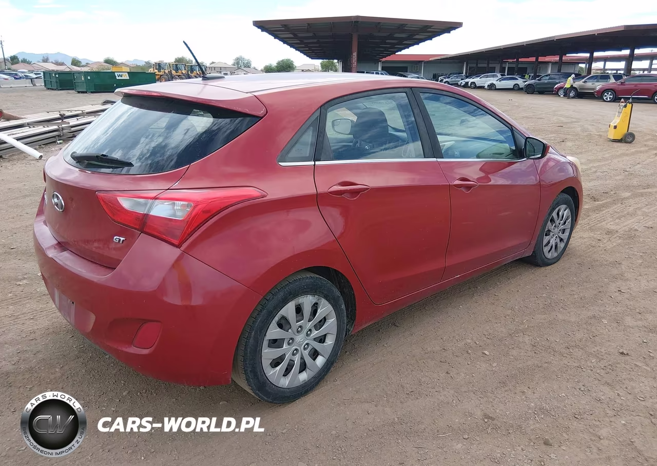 2017 Hyundai Elantra Gt VIN:KMHD35LH3HU356613 - 4