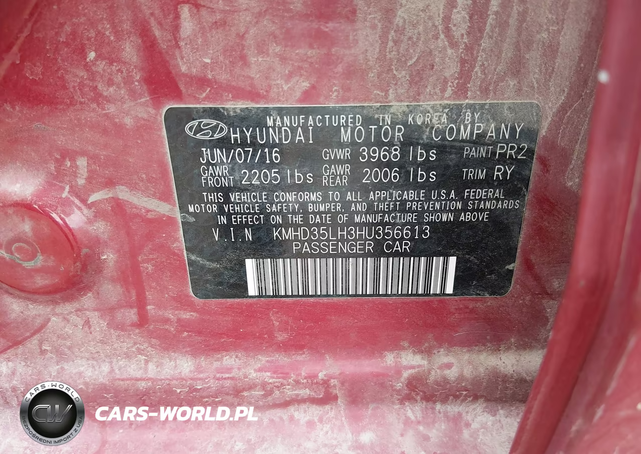 2017 Hyundai Elantra Gt VIN:KMHD35LH3HU356613 - 9