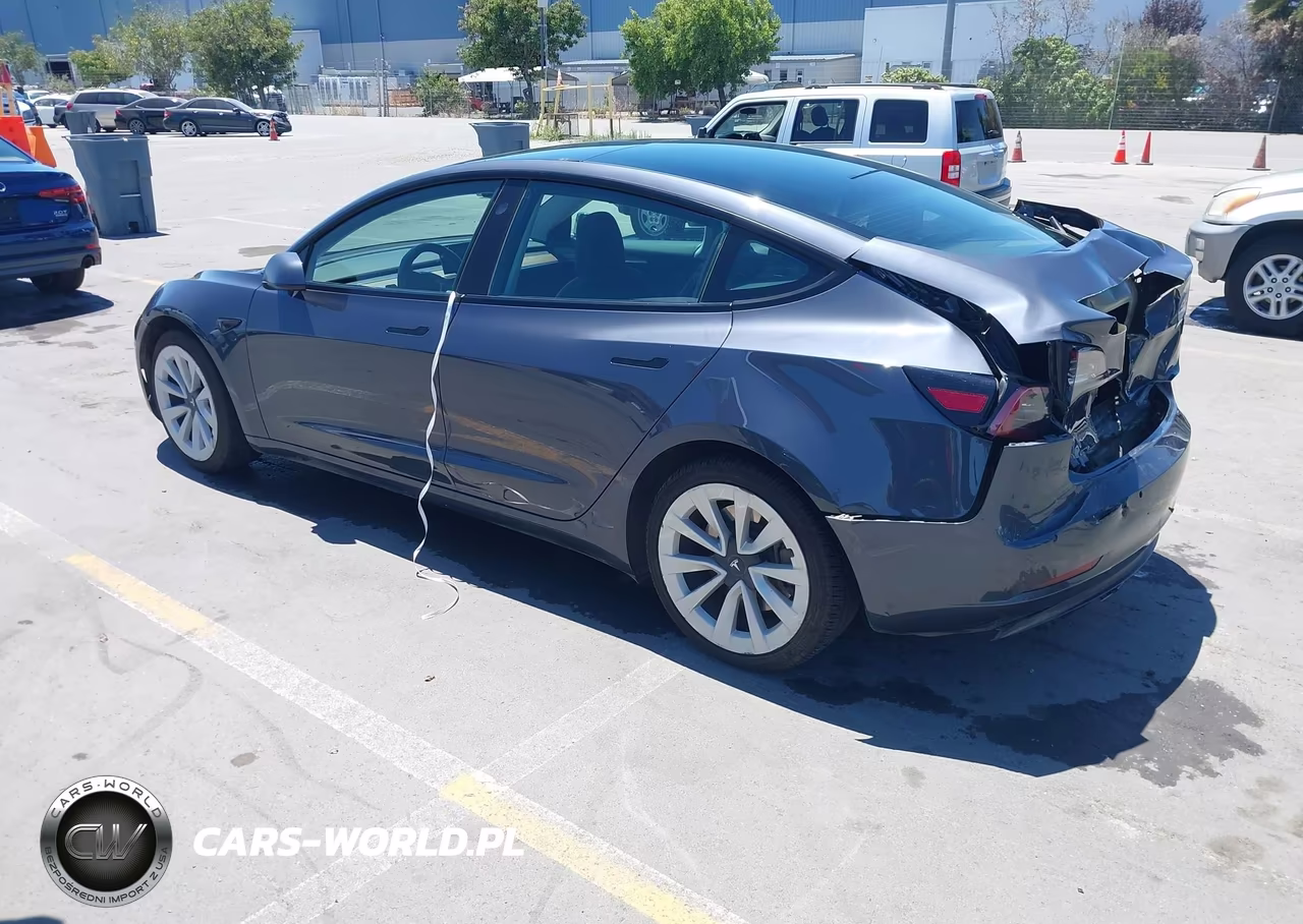 2022 Tesla Model 3 Rear-Wheel Drive VIN:5YJ3E1EA9NF295145 - 3