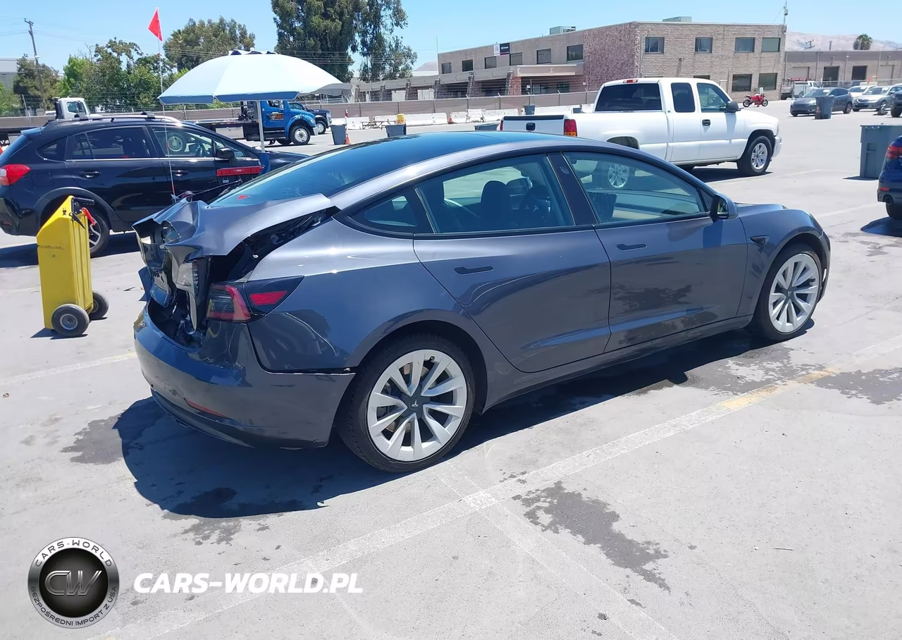 2022 Tesla Model 3 Rear-Wheel Drive VIN:5YJ3E1EA9NF295145 - 4