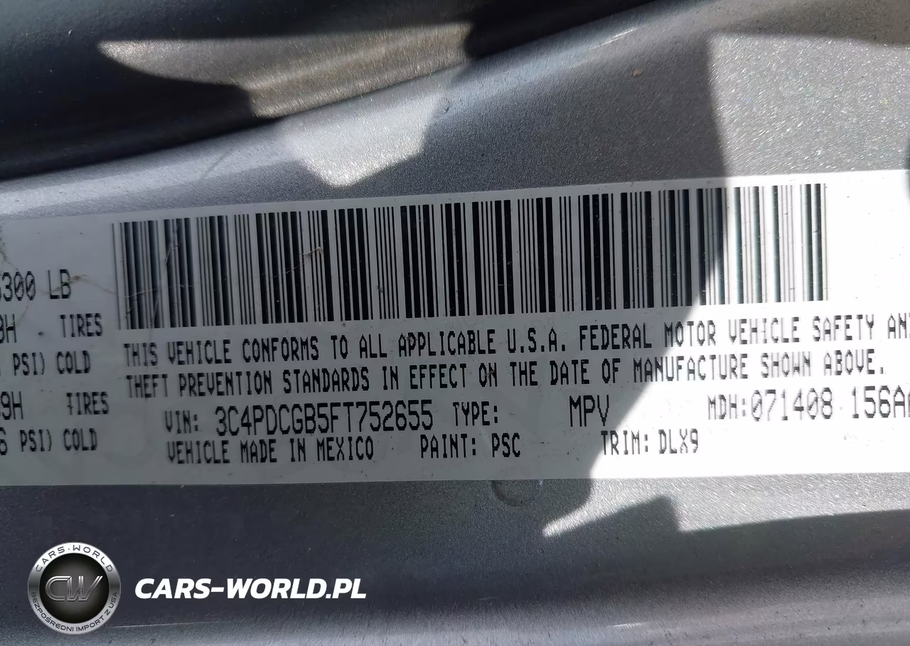 2015 Dodge Journey Crossroad VIN:3C4PDCGB5FT752655 - 9
