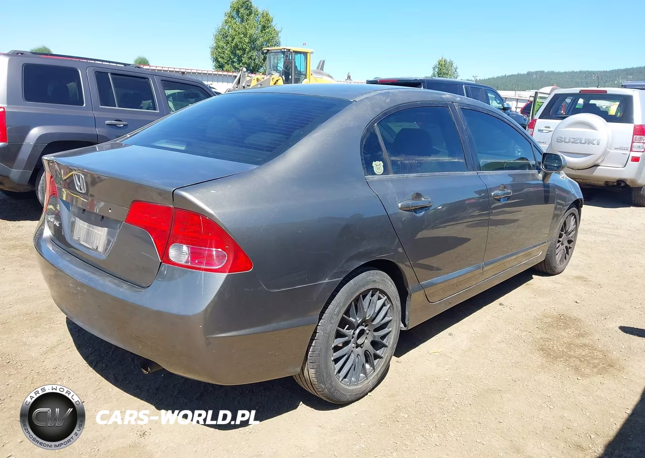 2008 Honda Civic Lx VIN:2HGFA16518H317942 - 4