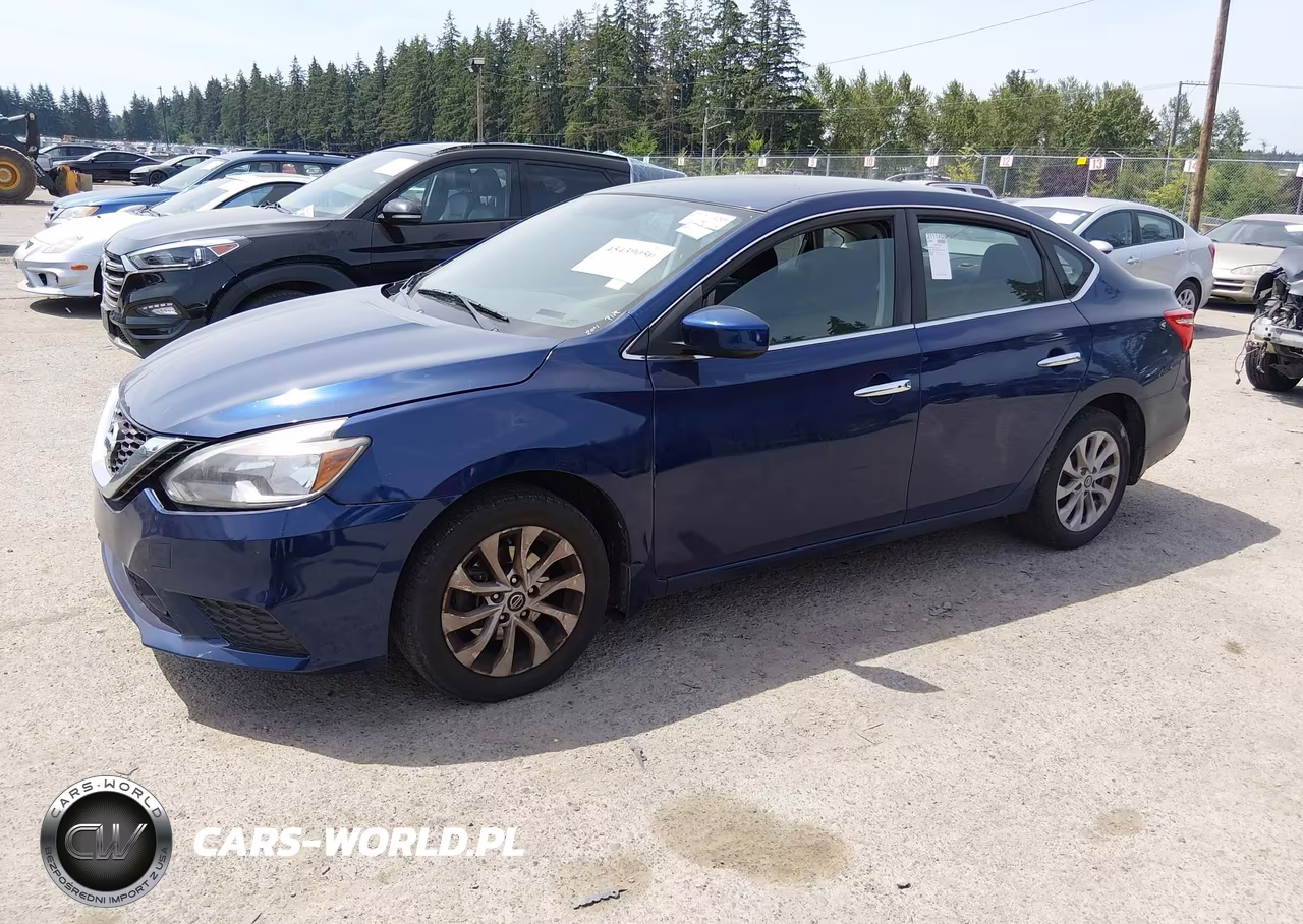 2019 Nissan Sentra Sv VIN:3N1AB7AP7KY387662 - 2