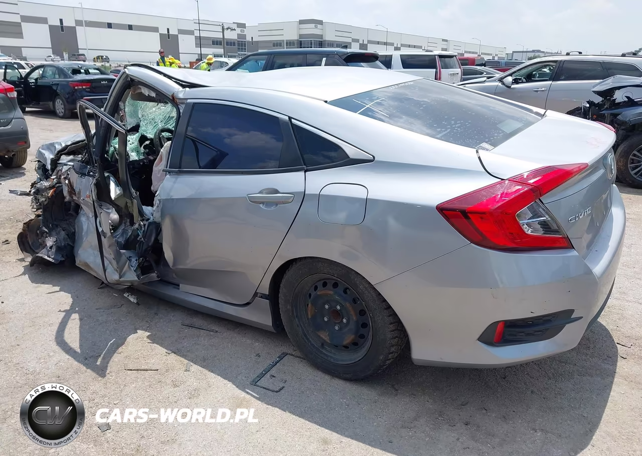 2018 Honda Civic Lx VIN:2HGFC2F50JH587315 - 3