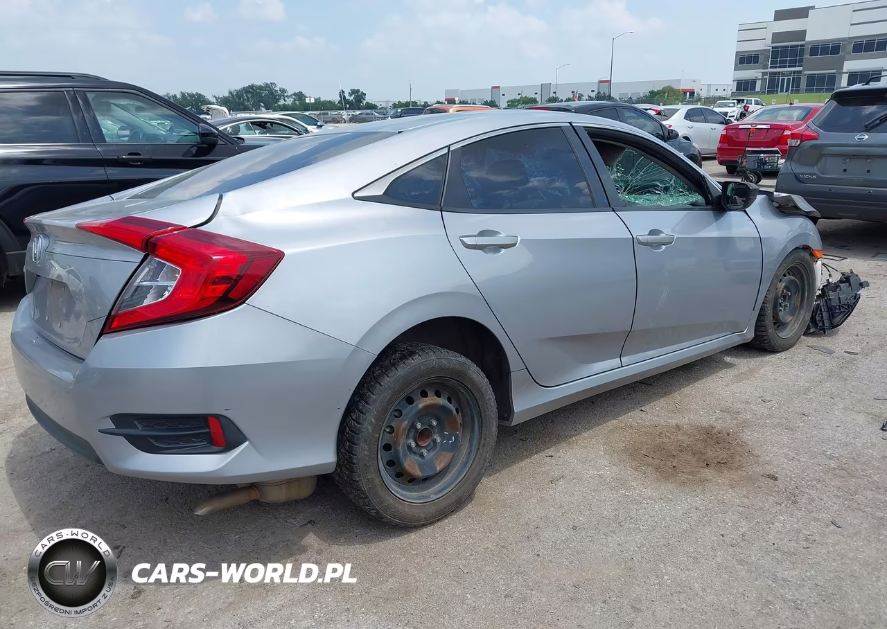 2018 Honda Civic Lx VIN:2HGFC2F50JH587315 - 4