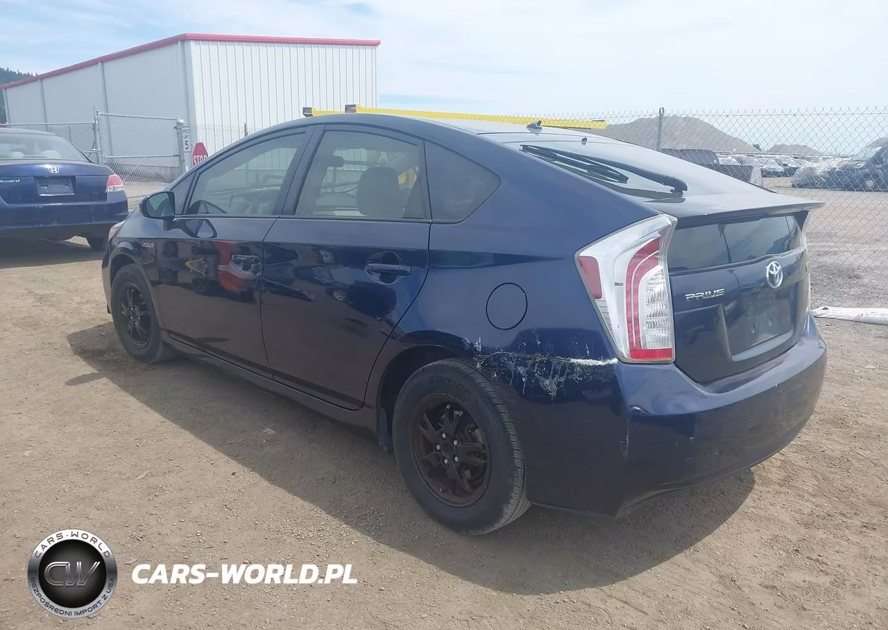 2012 Toyota Prius Two VIN:JTDKN3DU1C1543901 - 3