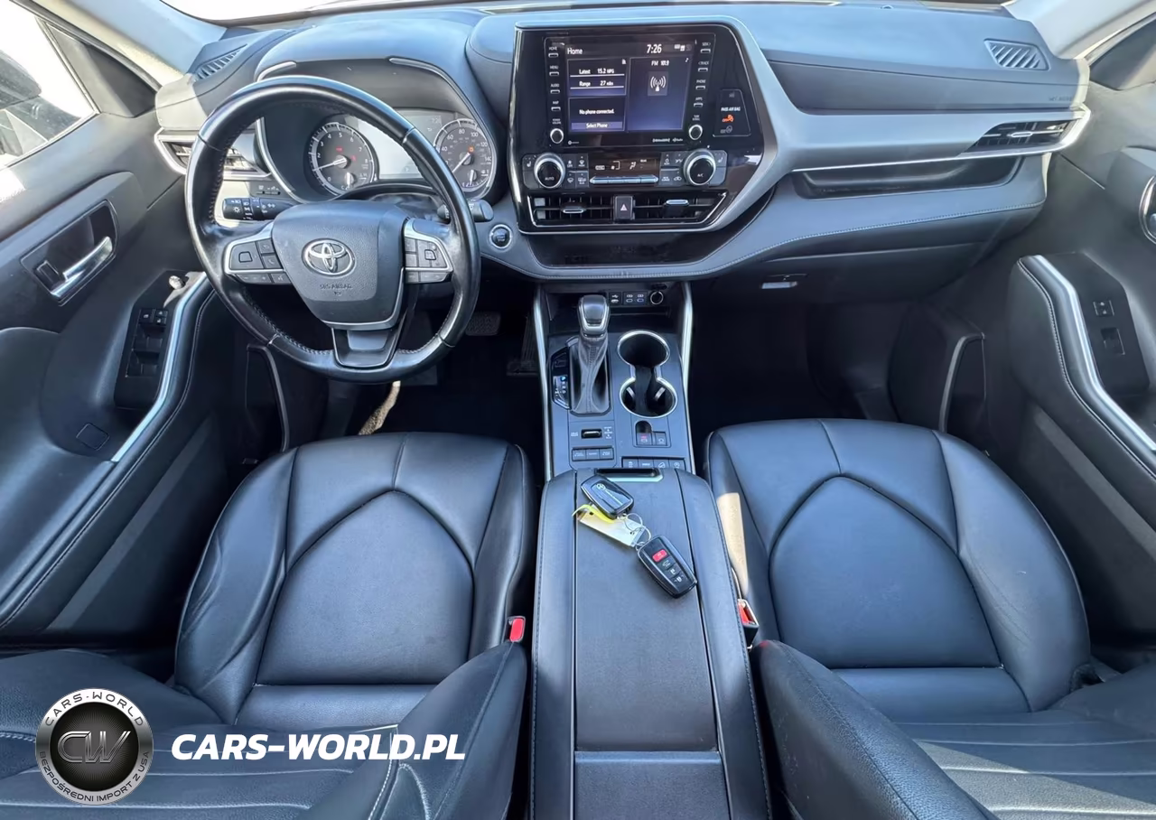 2022 Toyota Highlander Xle VIN:5TDGZRBH6NS174915 - 6
