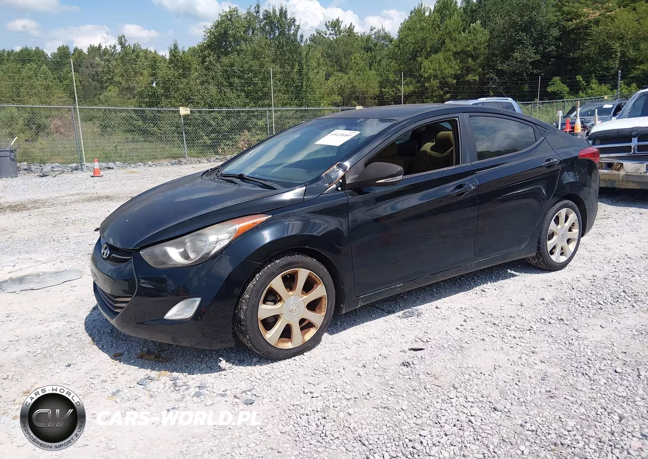 2013 Hyundai Elantra Limited VIN:KMHDH4AE6DU508897 - 2