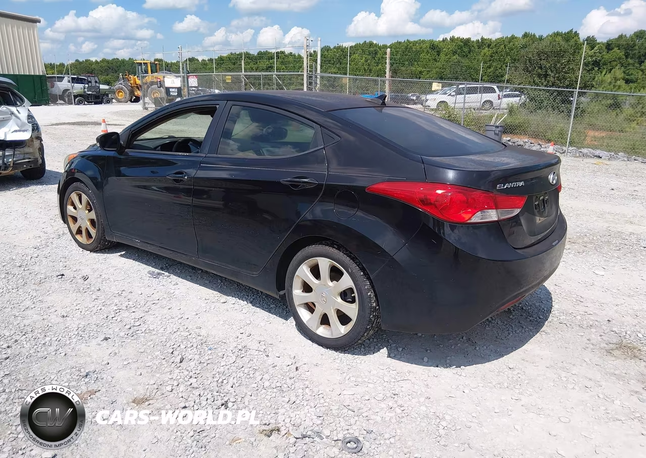 2013 Hyundai Elantra Limited VIN:KMHDH4AE6DU508897 - 3