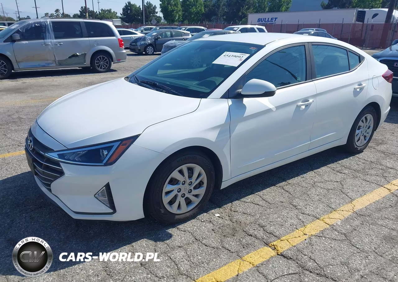 2020 Hyundai Elantra Se VIN:5NPD74LF7LH615737 - 2