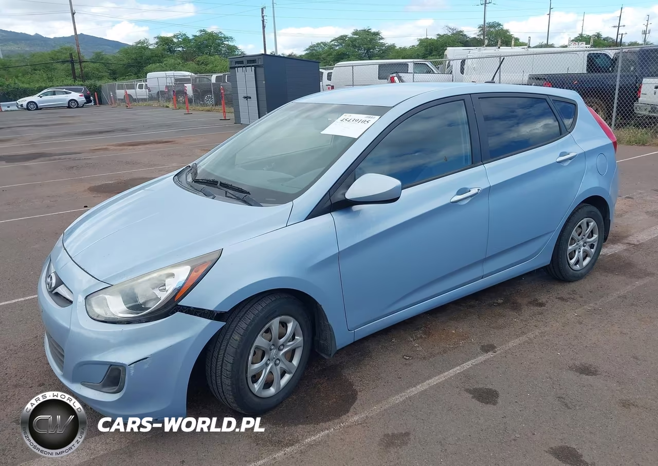 2013 Hyundai Accent Gs VIN:KMHCT5AE5DU137473 - 2