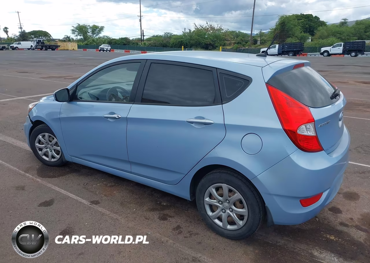 2013 Hyundai Accent Gs VIN:KMHCT5AE5DU137473 - 3