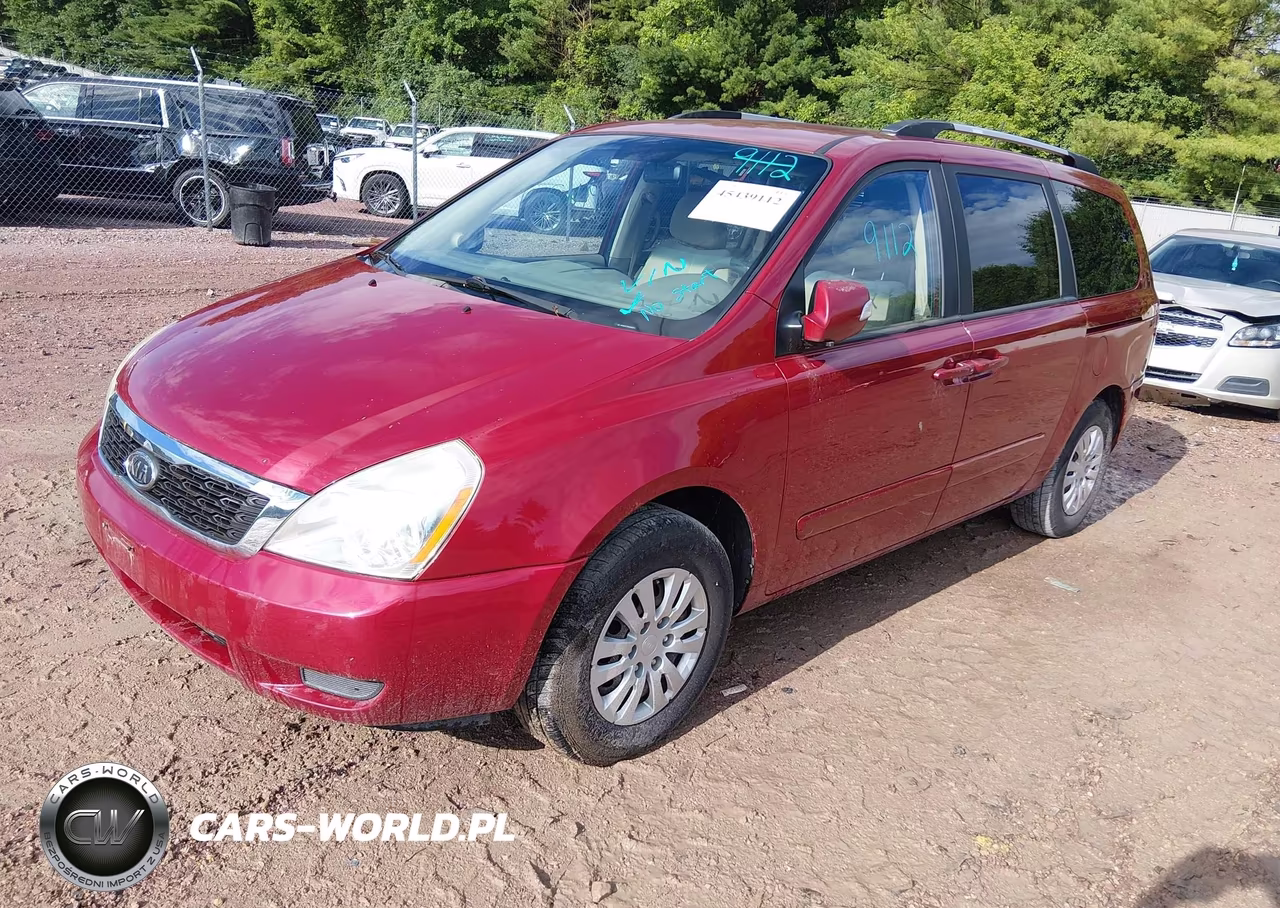 2011 Kia Sedona Lx VIN:KNDMG4C75B6363374 - 2
