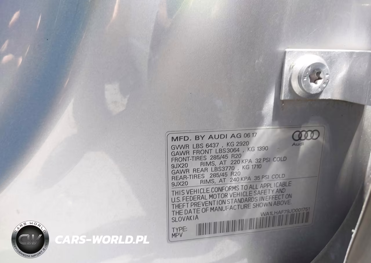 2018 Audi Q7 2.0T Premium VIN:WA1LHAF79JD001751 - 9