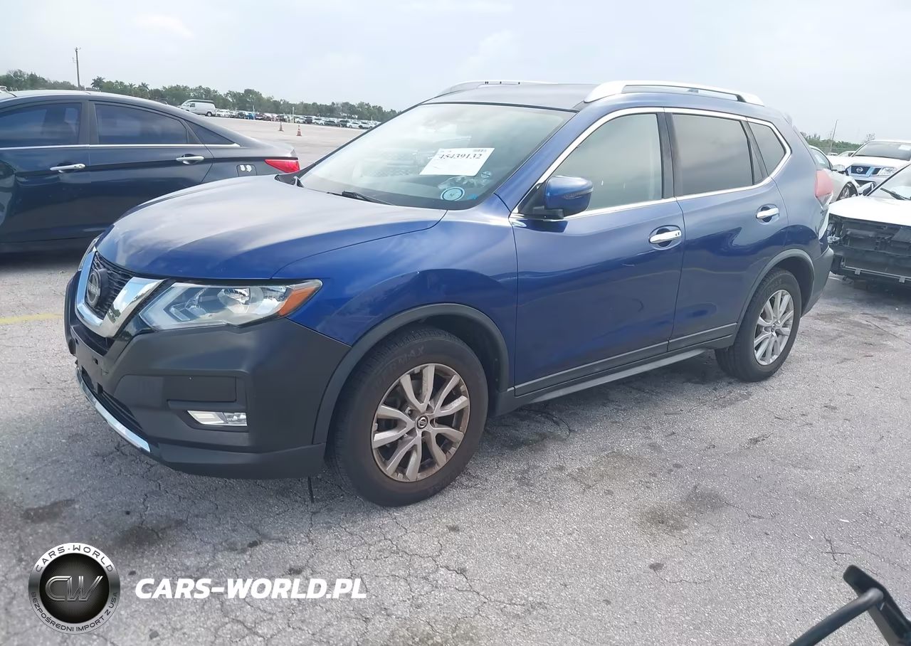 2019 Nissan Rogue Sv VIN:KNMAT2MT2KP538513 - 2