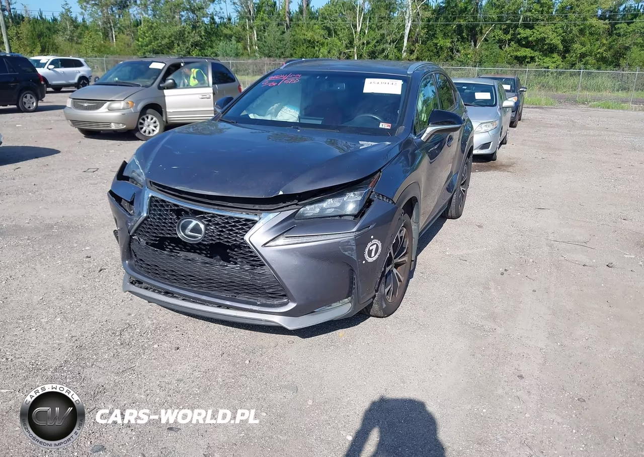 2015 Lexus Nx 200T F Sport VIN:JTJBARBZ9F2002071 - 2