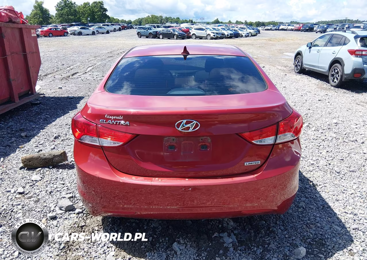 2013 Hyundai Elantra Limited VIN:KMHDH4AE5DU659813 - 16
