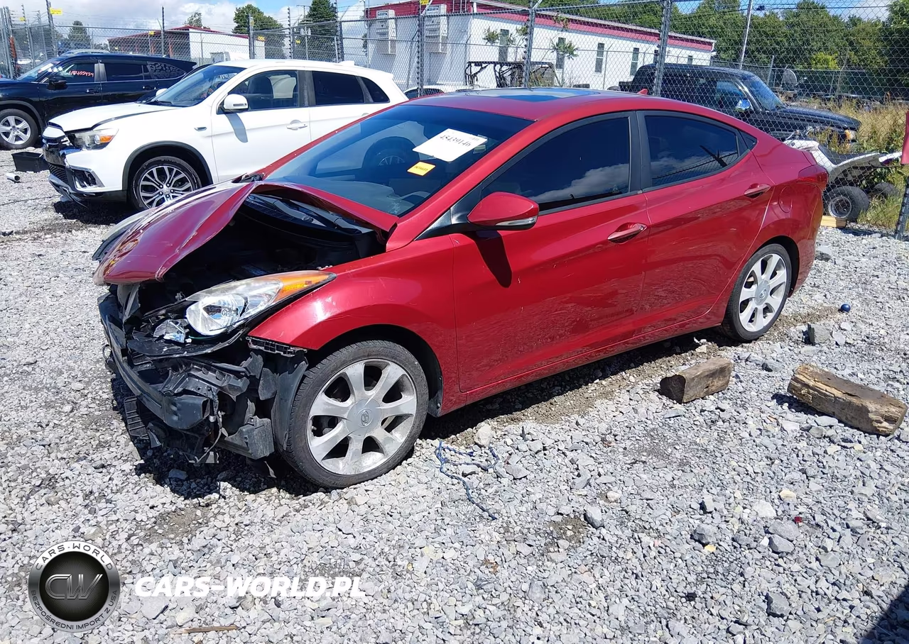 2013 Hyundai Elantra Limited VIN:KMHDH4AE5DU659813 - 2