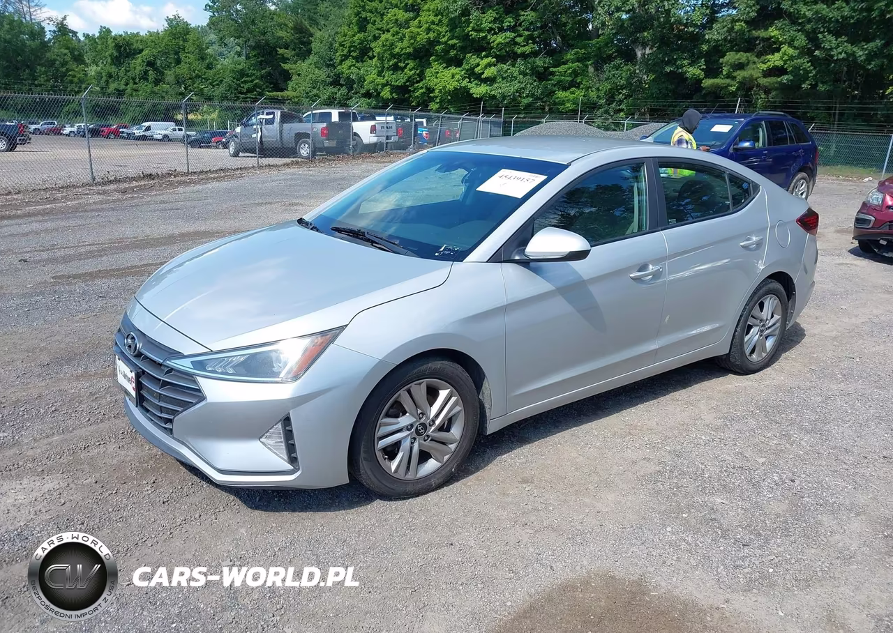 2020 Hyundai Elantra Sel VIN:5NPD84LF7LH508068 - 2