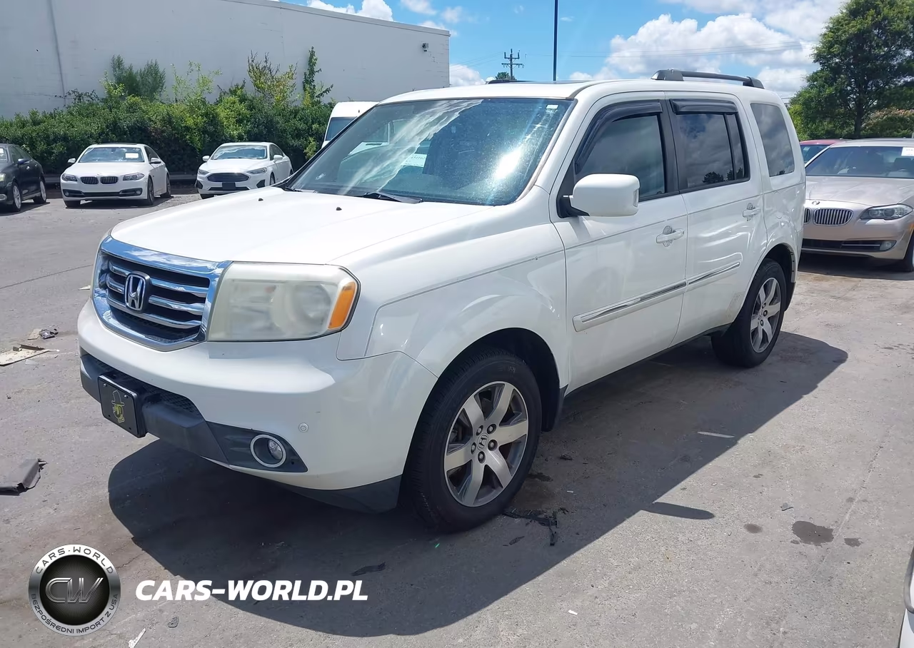 2013 Honda Pilot Touring VIN:5FNYF3H91DB021193 - 2