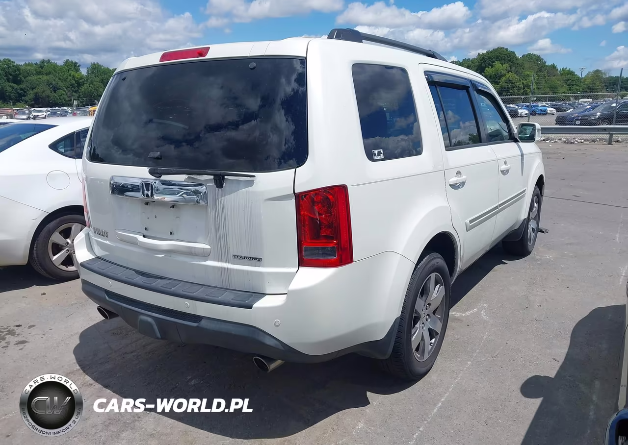 2013 Honda Pilot Touring VIN:5FNYF3H91DB021193 - 4