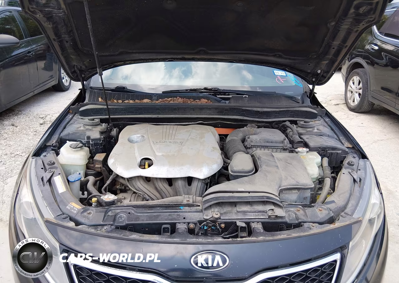 2013 Kia Optima Hybrid Lx VIN:KNAGM4AD3D5052305 - 10