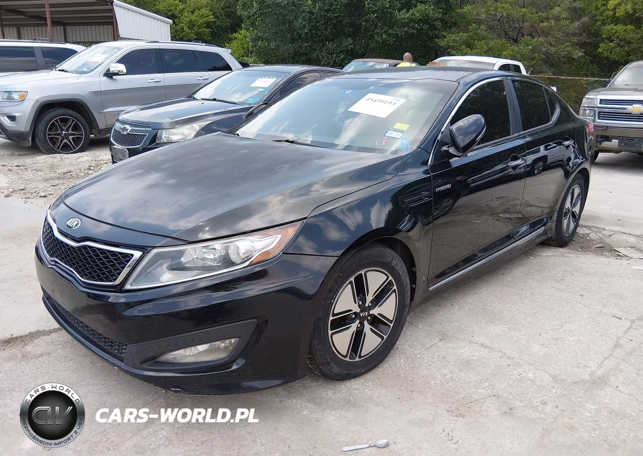 2013 Kia Optima Hybrid Lx VIN:KNAGM4AD3D5052305 - 2