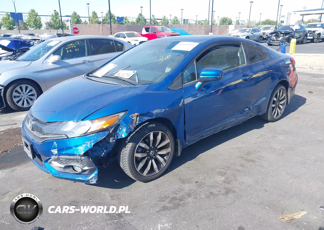 2015 Honda Civic Ex-L VIN:2HGFG3B01FH501277 - 2