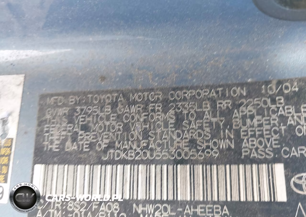 2005 Toyota Prius VIN:JTDKB20U553005699 - 9