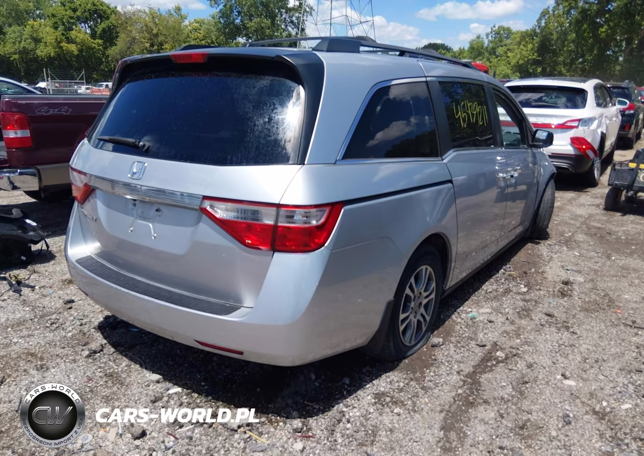 2012 Honda Odyssey Ex-L VIN:5FNRL5H63CB138898 - 4
