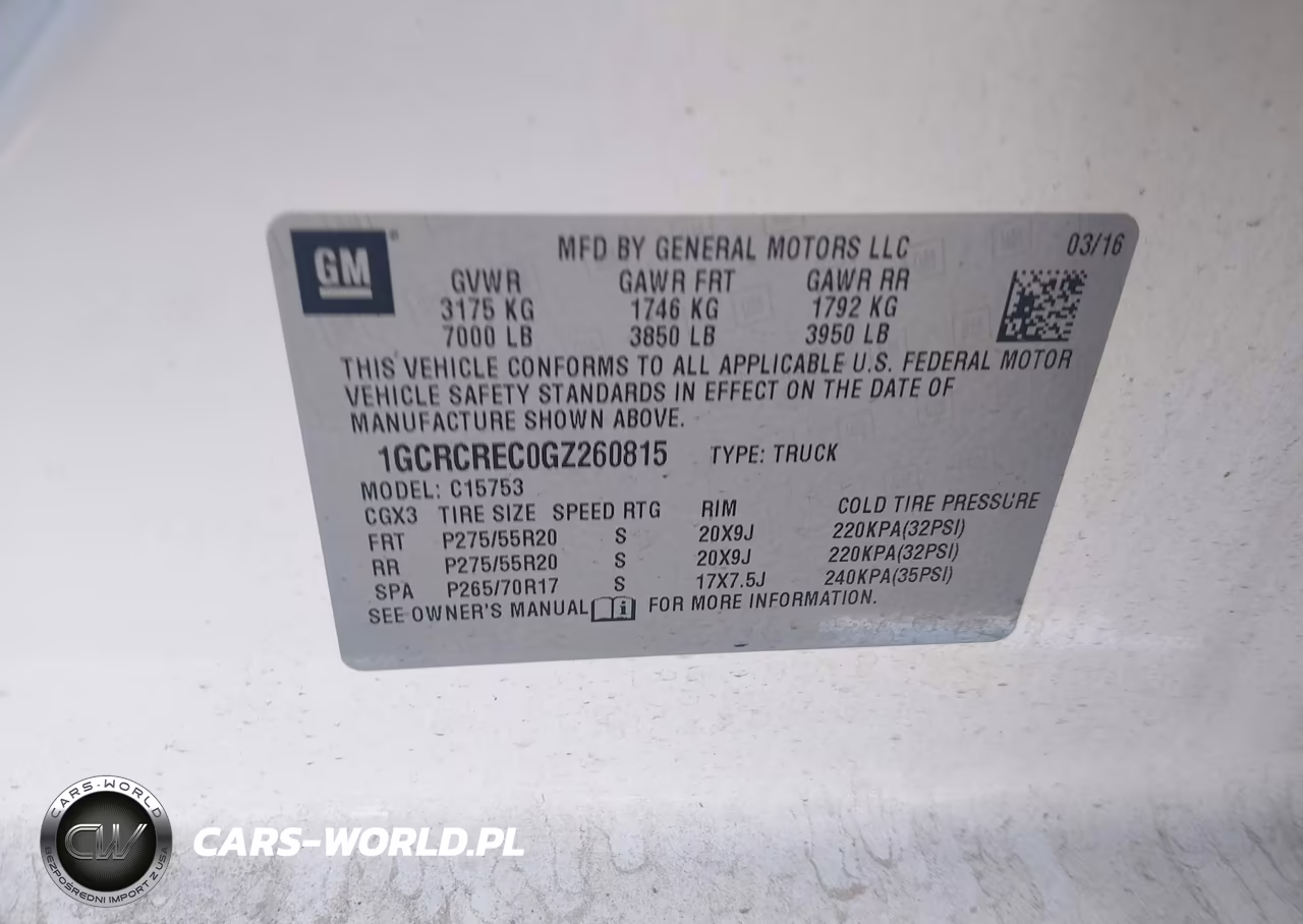 2016 Chevrolet Silverado 1500 Lt VIN:1GCRCREC0GZ260815 - 9