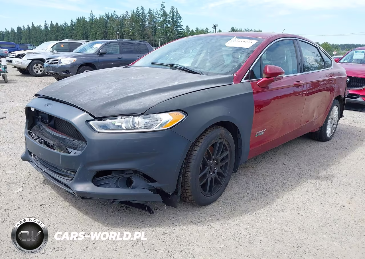 2016 Ford Fusion Energi Se Luxury VIN:3FA6P0PU4GR229540 - 2