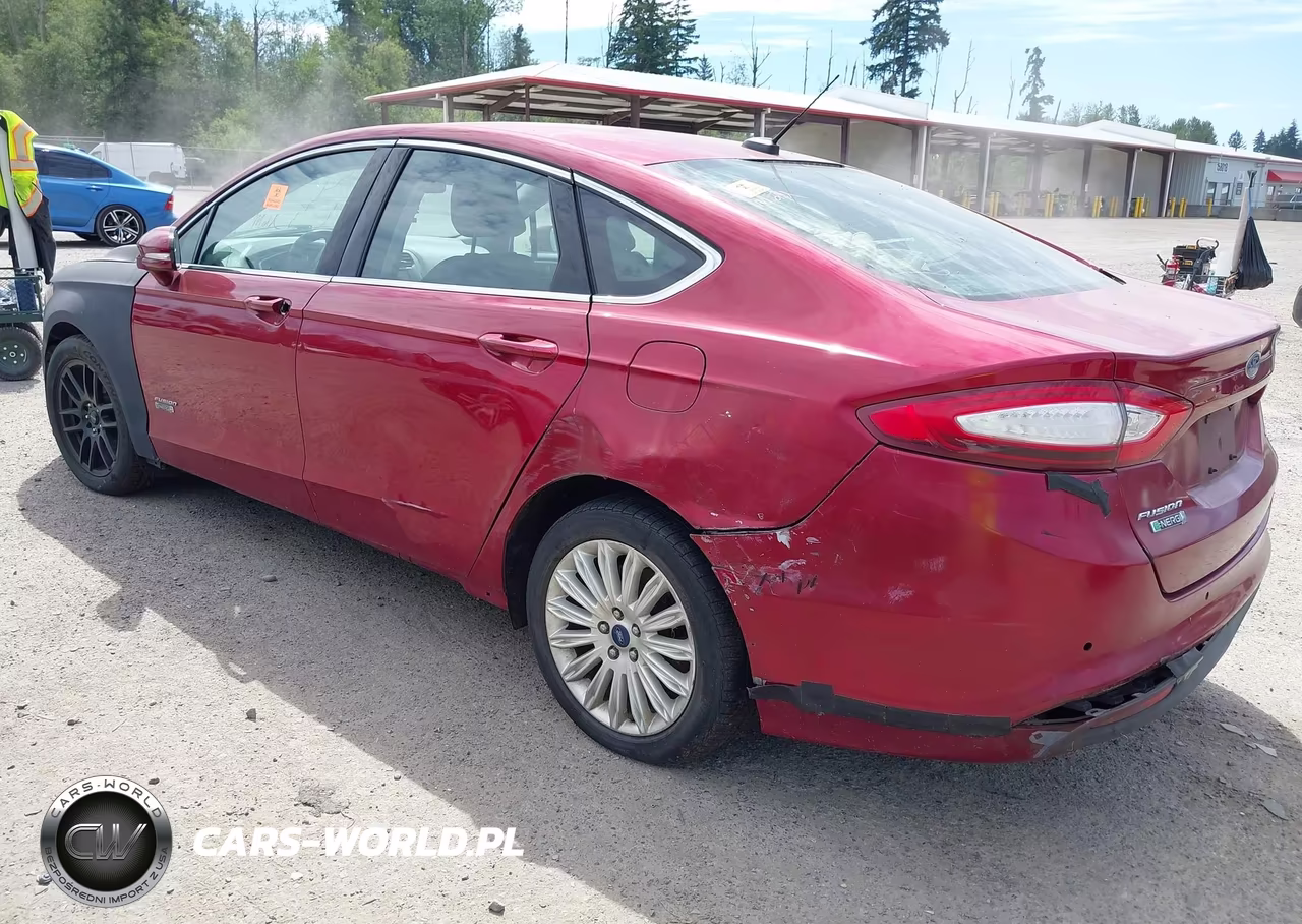 2016 Ford Fusion Energi Se Luxury VIN:3FA6P0PU4GR229540 - 3
