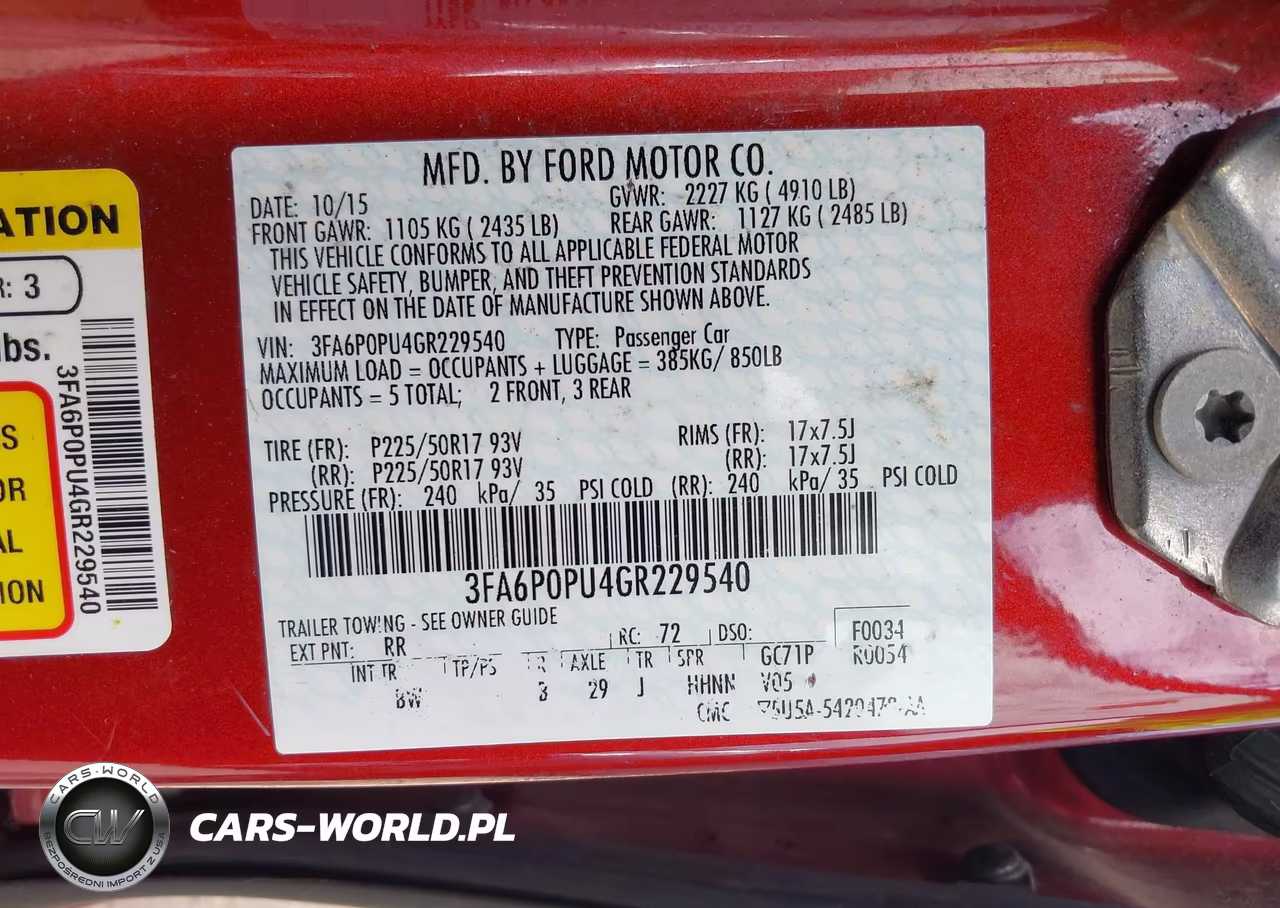 2016 Ford Fusion Energi Se Luxury VIN:3FA6P0PU4GR229540 - 9